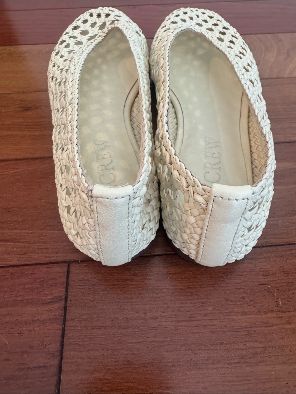 J.Crew Quinn Handwoven Ballet Flats in Leather - Picture 9 of 11